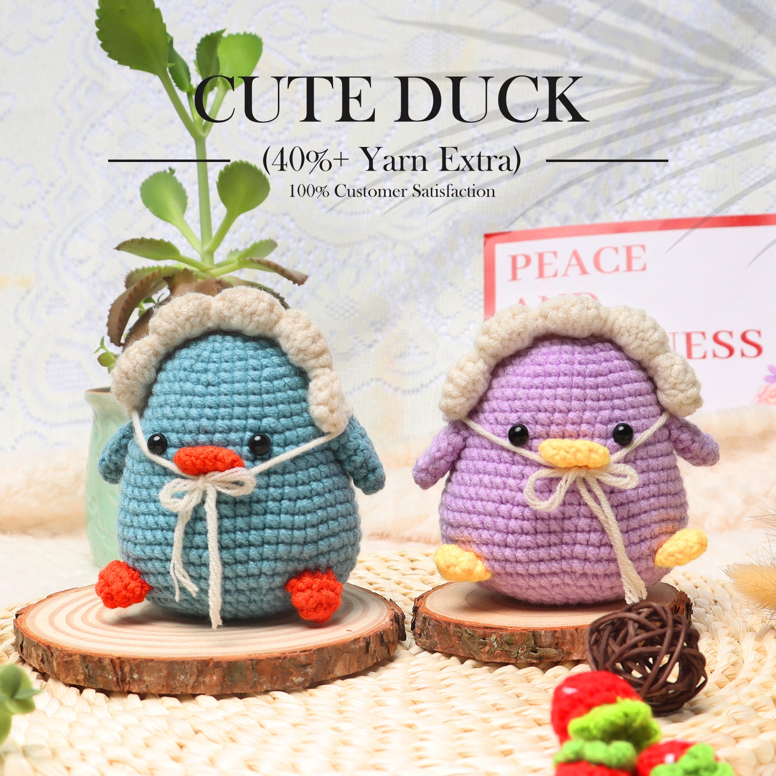 Beginner Crochet Kit For Adults & Kids - Complete Animal Crochet Set With Yarn, Tools & Video Tutorial - View #9